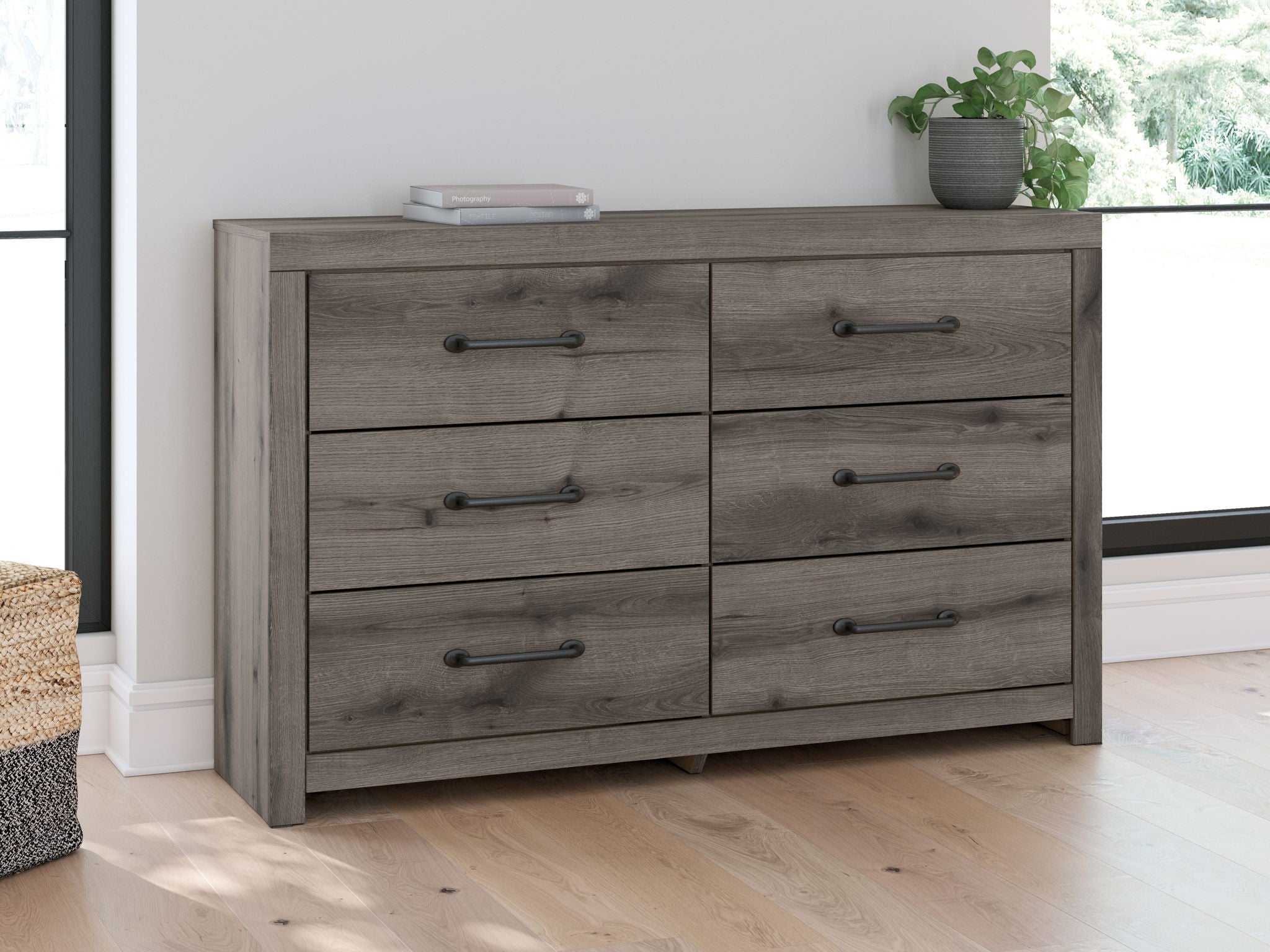 Dresser combining a casual aesthetic with functional flair, this dresser suits styles