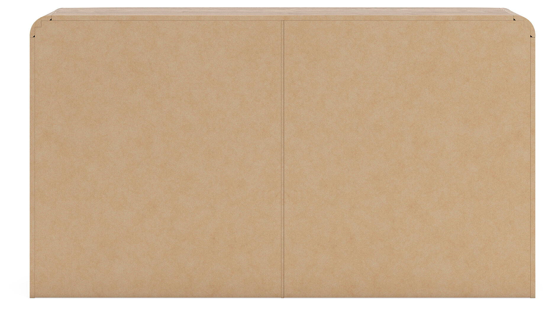 Dresser spacious s with sleek champagne-colored handles round out the casually chic vibe