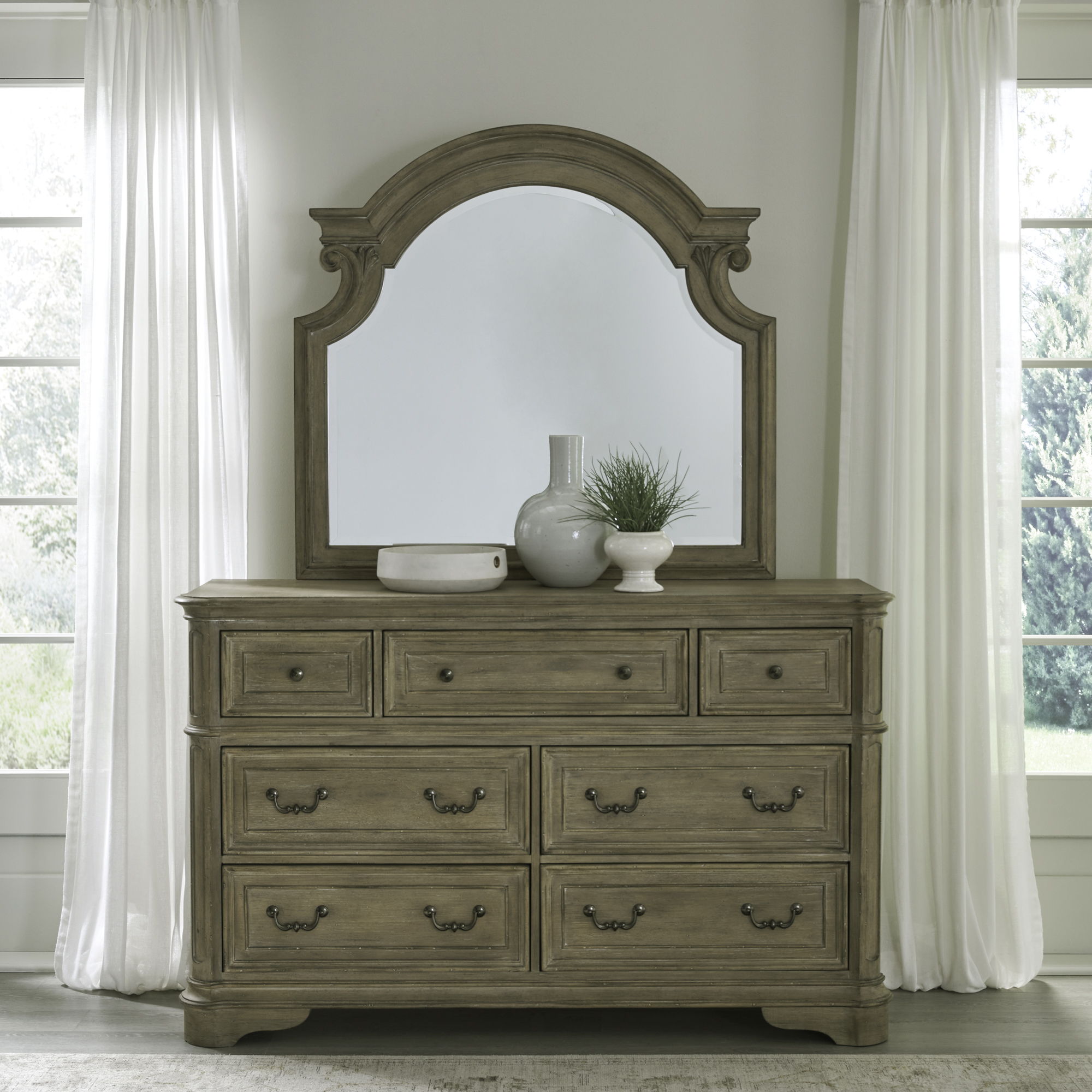 Dresser blending of European influences makes a truly unique style for any living space