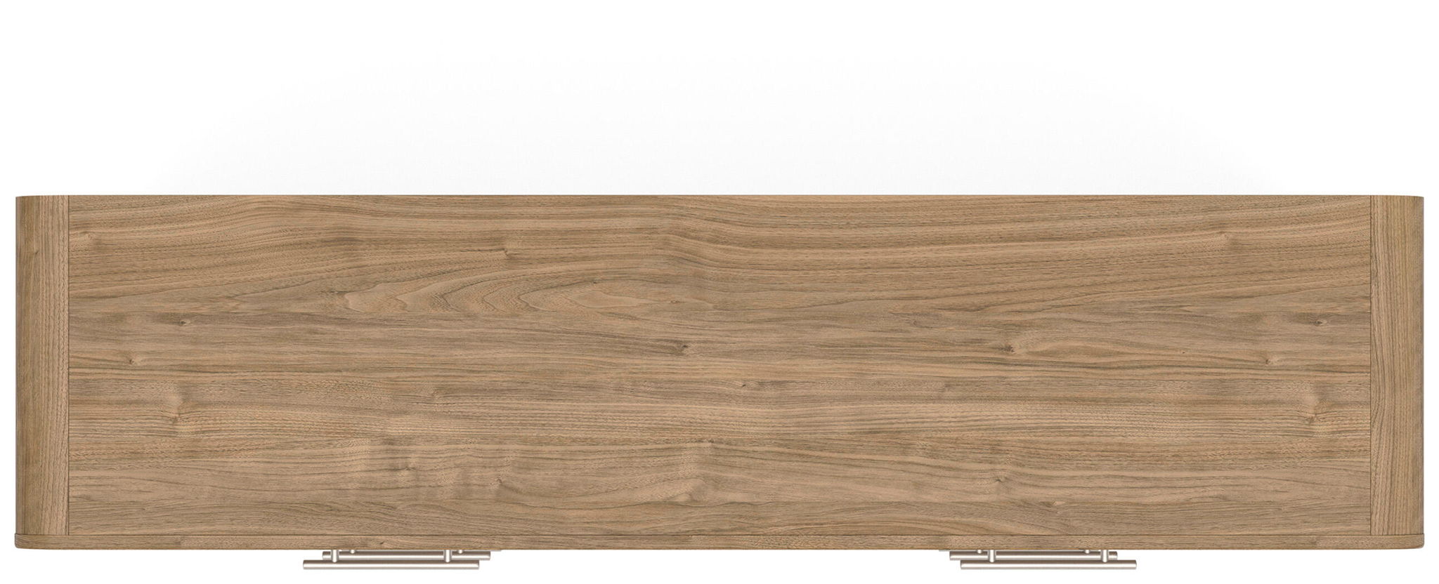 Dresser spacious s with sleek champagne-colored handles round out the casually chic vibe