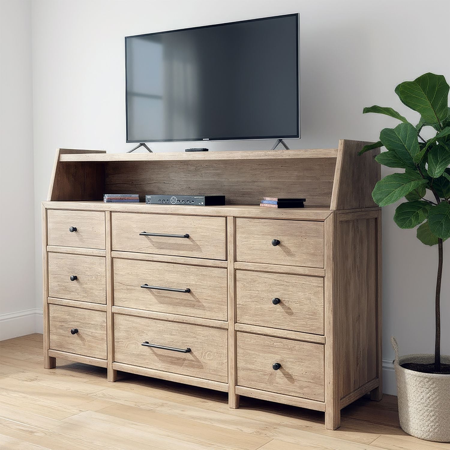 Dresser & Dresser & Light Brown