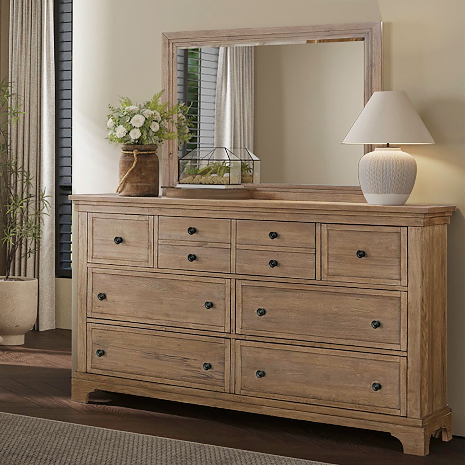 Dresser traditional Living offers classic design elements with a sense of comfort