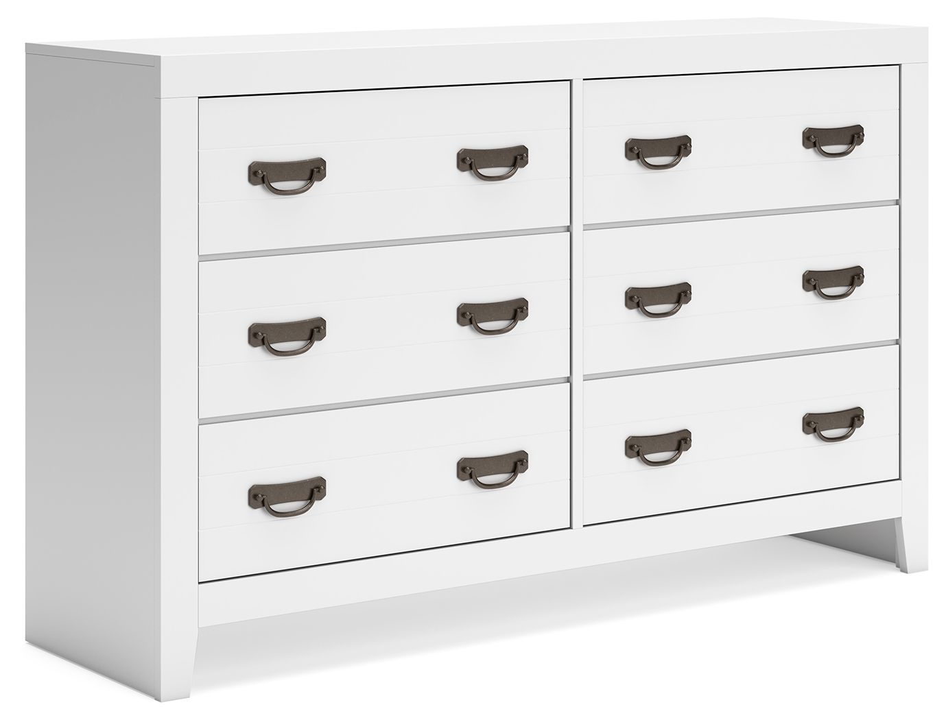 Dresser White the clean, white finish conveys an easy-breezy sensibility, while spacious s
