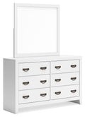 Dresser And White the clean, white finish conveys an easy-breezy sensibility, while spacious s