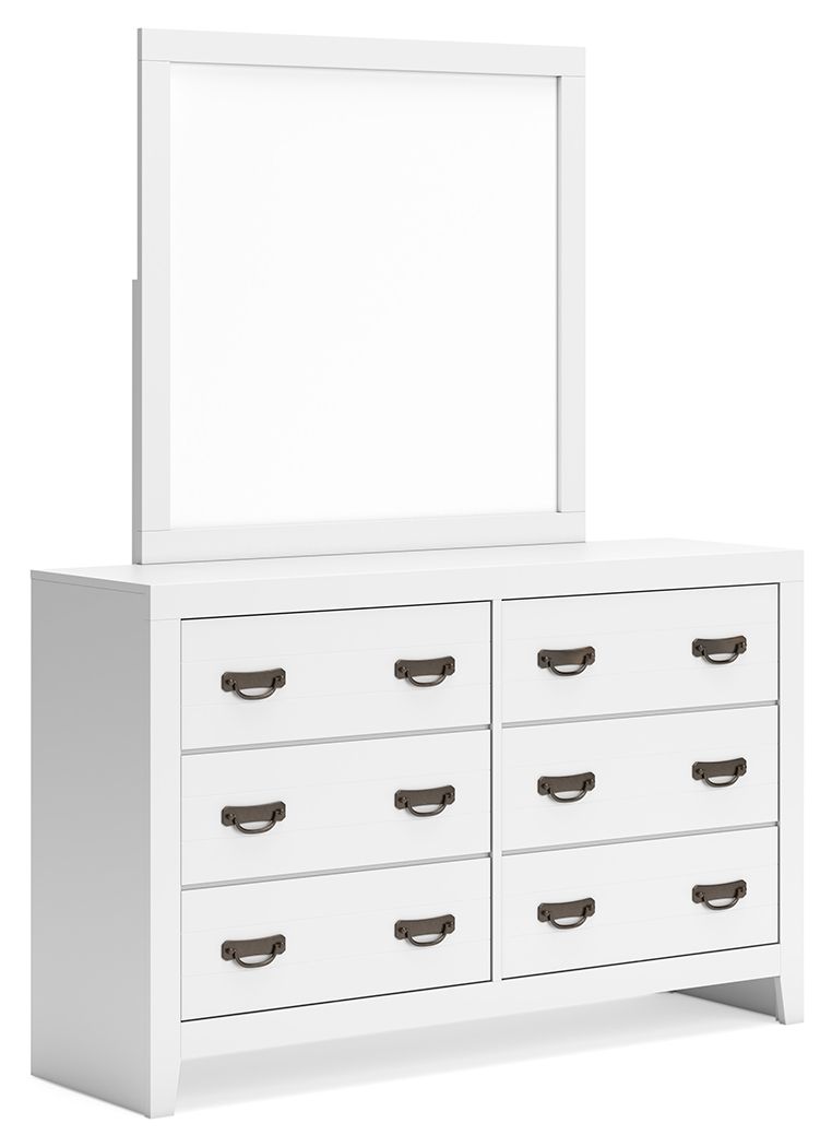 Dresser And White the clean, white finish conveys an easy-breezy sensibility, while spacious s