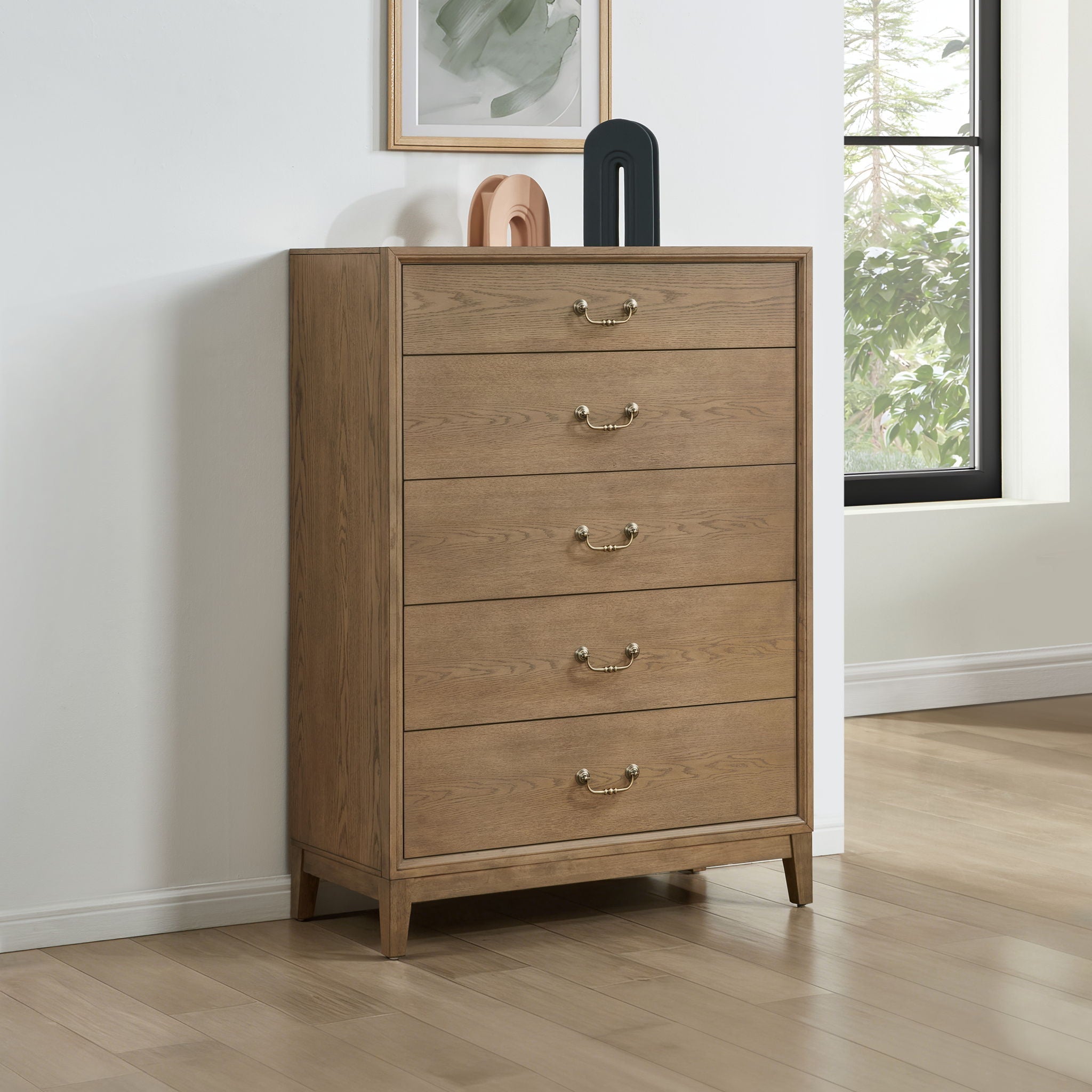 Chest chest Chest Dark Brown 40.0W x 17.99D x 55.0H Chest Light Brown 40.0W x 17.99D