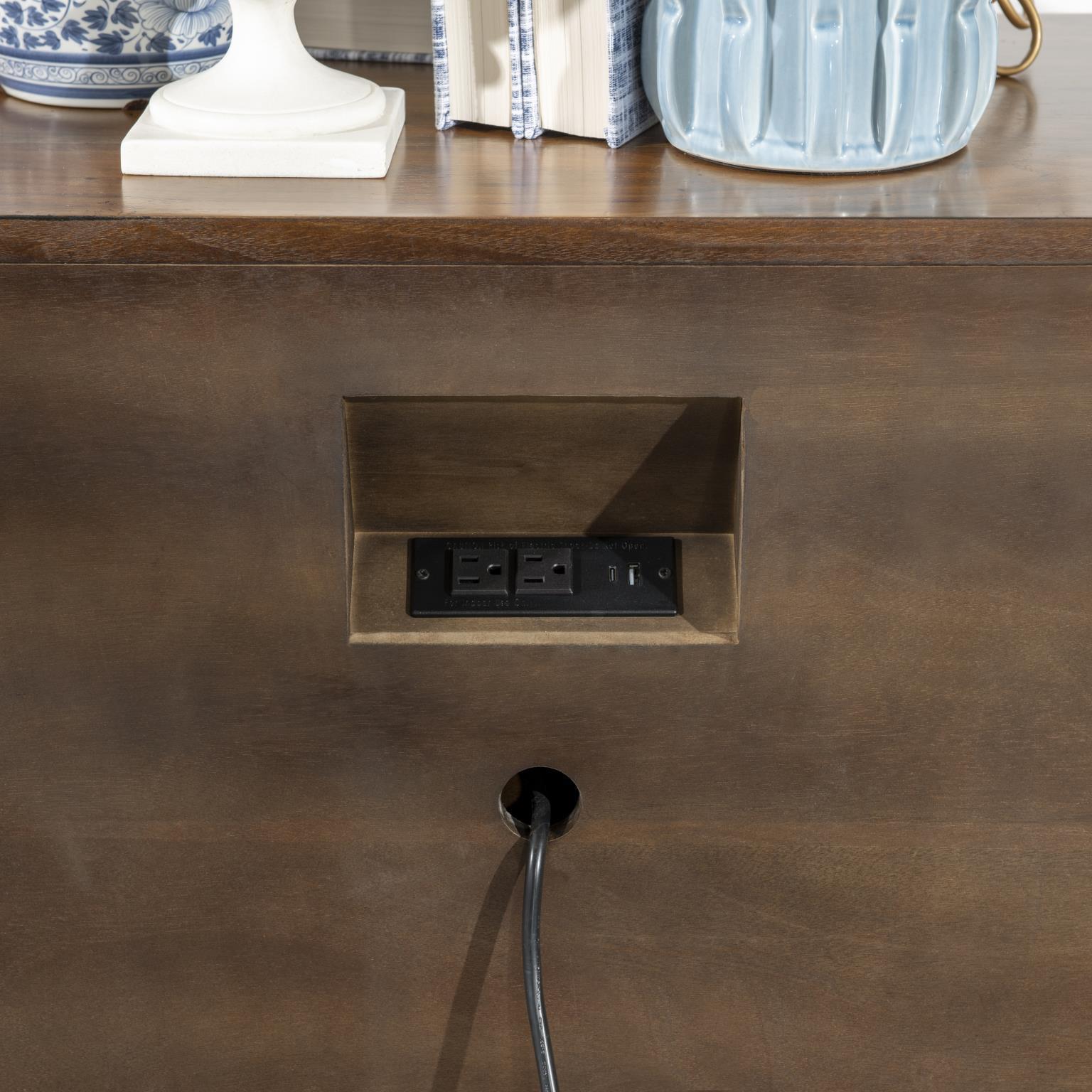 Nightstands d Walnut product Features Beautiful Walnut Veneer Waterfall Top s and Bracket Feet
