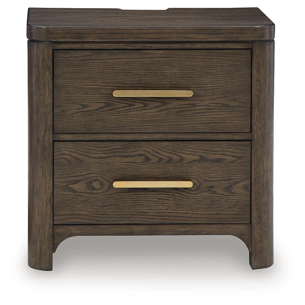 Two Nightstand S d Brown additional Dimensions Top interior (lined): 0 Bottom interior: 0 Cord length