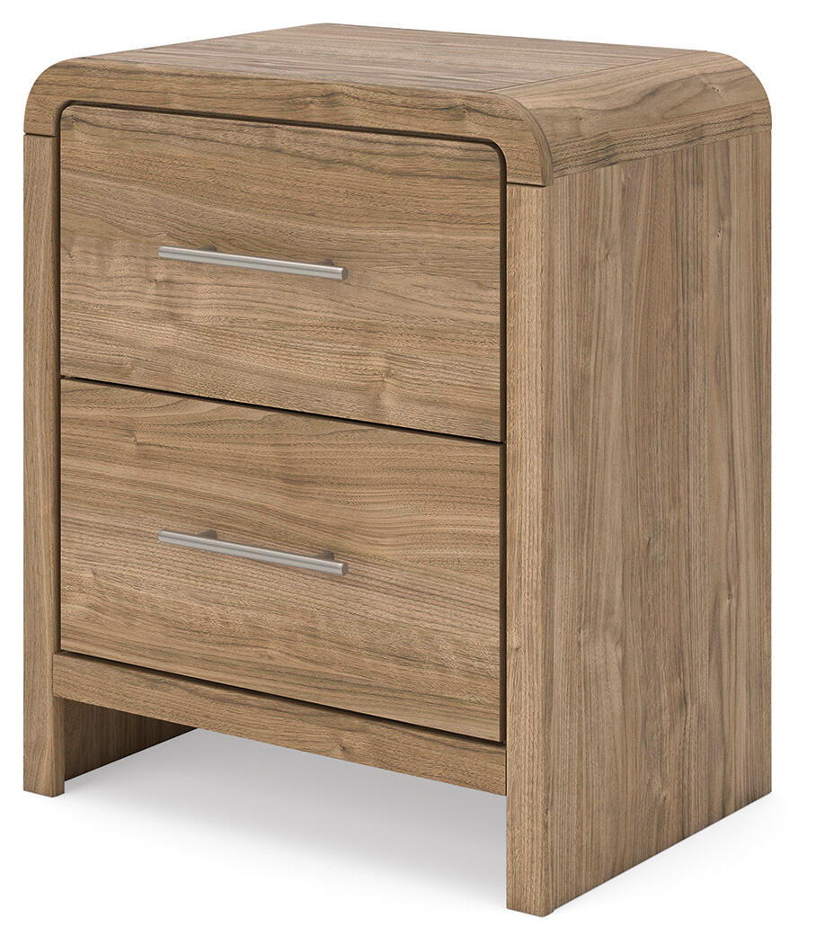 Two Nightstand S d Natural Brown additional Dimensions interior (2): 0 Product Features Made with engineered