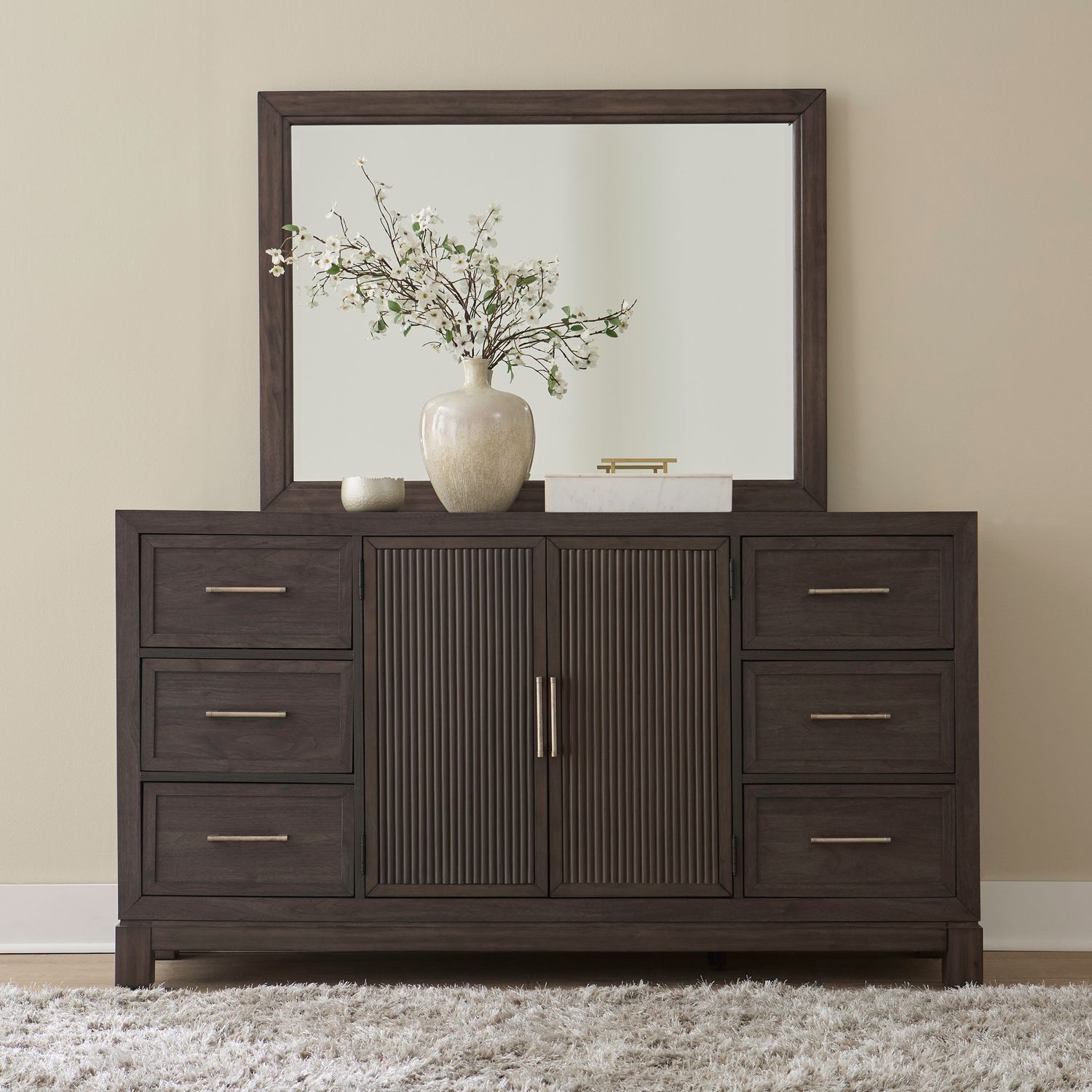 Dresser today's preferred look creates an updated feel to the contemporary environment