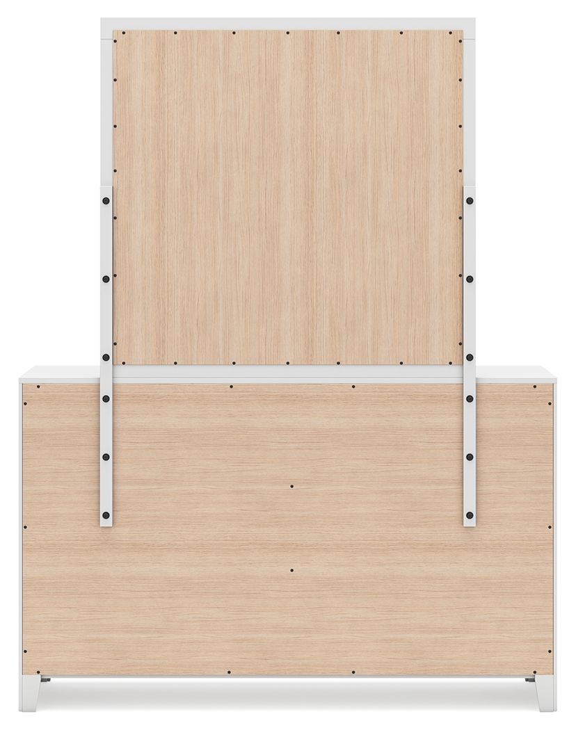 Dresser And White the clean, white finish conveys an easy-breezy sensibility, while spacious s