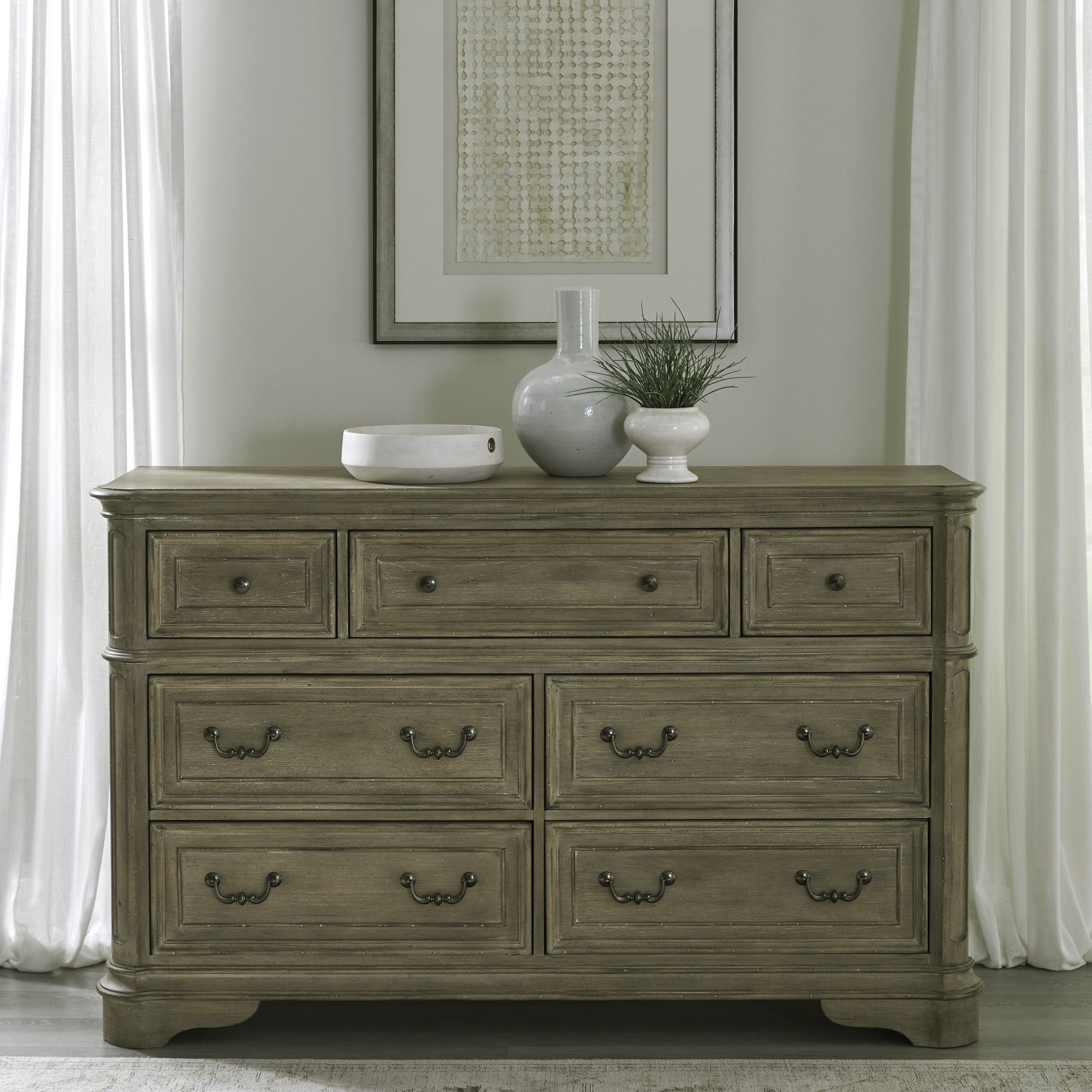 Dresser blending of European influences makes a truly unique style for any living space