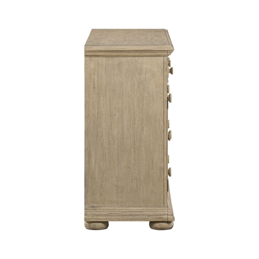 2 Door 5 Dresser Product Features Full Extension Metal Side Glides French &
