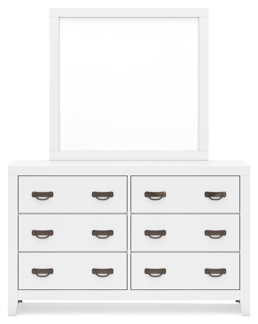 Dresser And White the clean, white finish conveys an easy-breezy sensibility, while spacious s