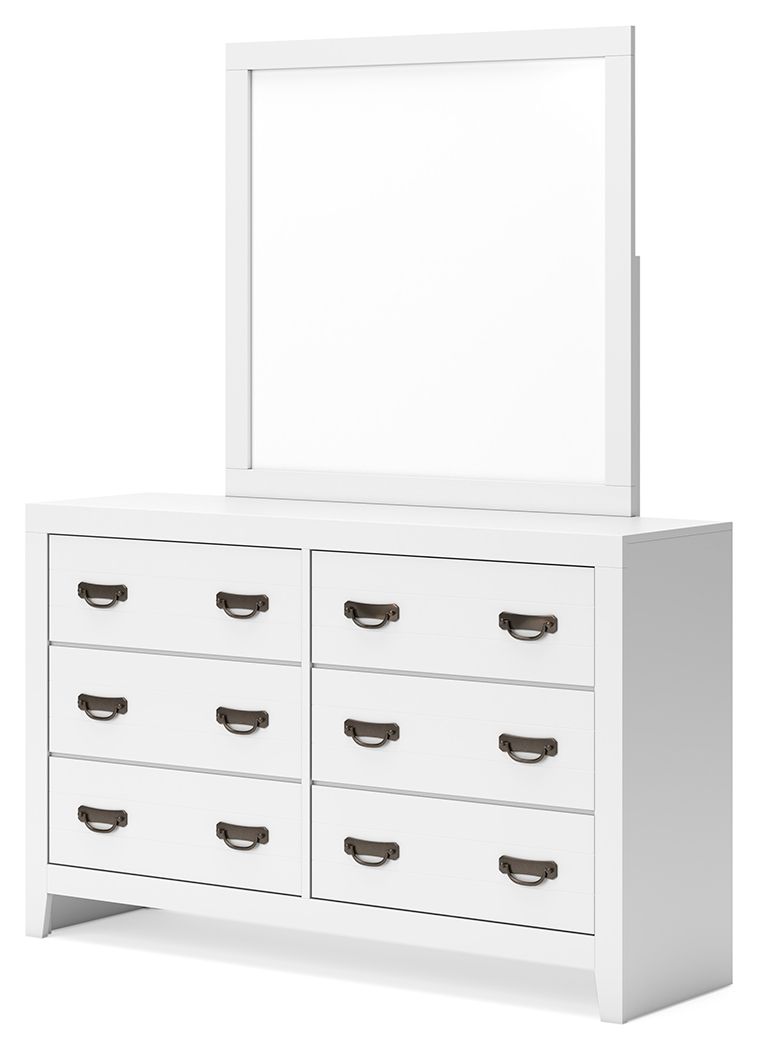 Dresser And White the clean, white finish conveys an easy-breezy sensibility, while spacious s