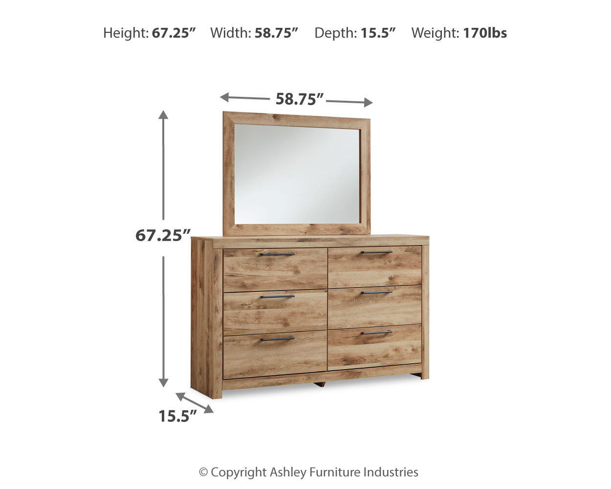 Dresser, additional Dimensions interior (6): 0 Product Features Includes dresser and