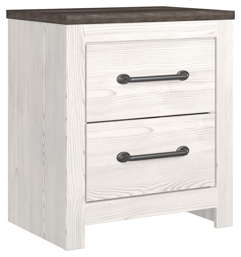 Two Nightstand S d White / Gray additional Dimensions interior (2): 0 Product Features Made of engineered wood
