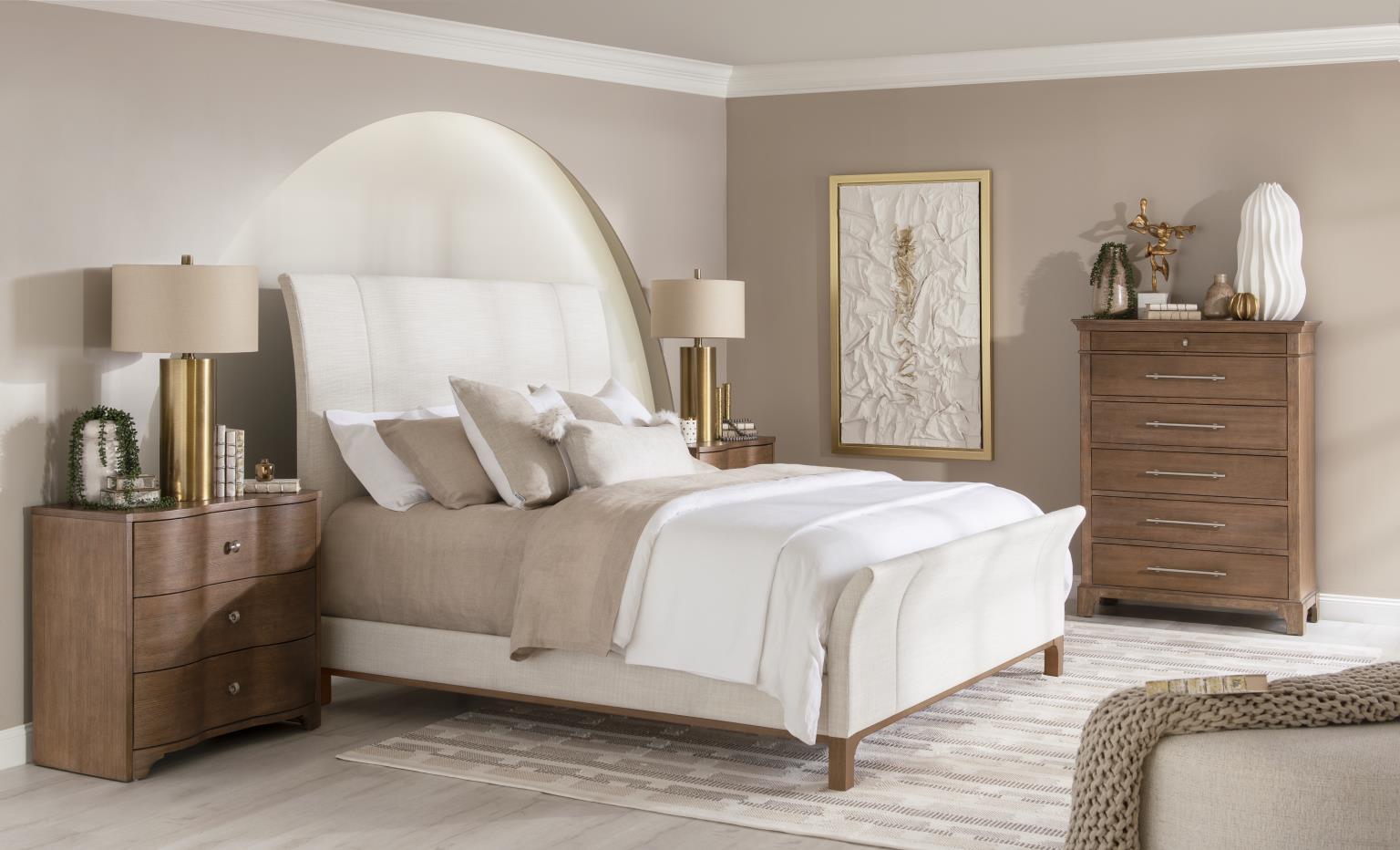Chest crafted of Ash veneer and Select Hardwood Solids, the fresh finish delivers a