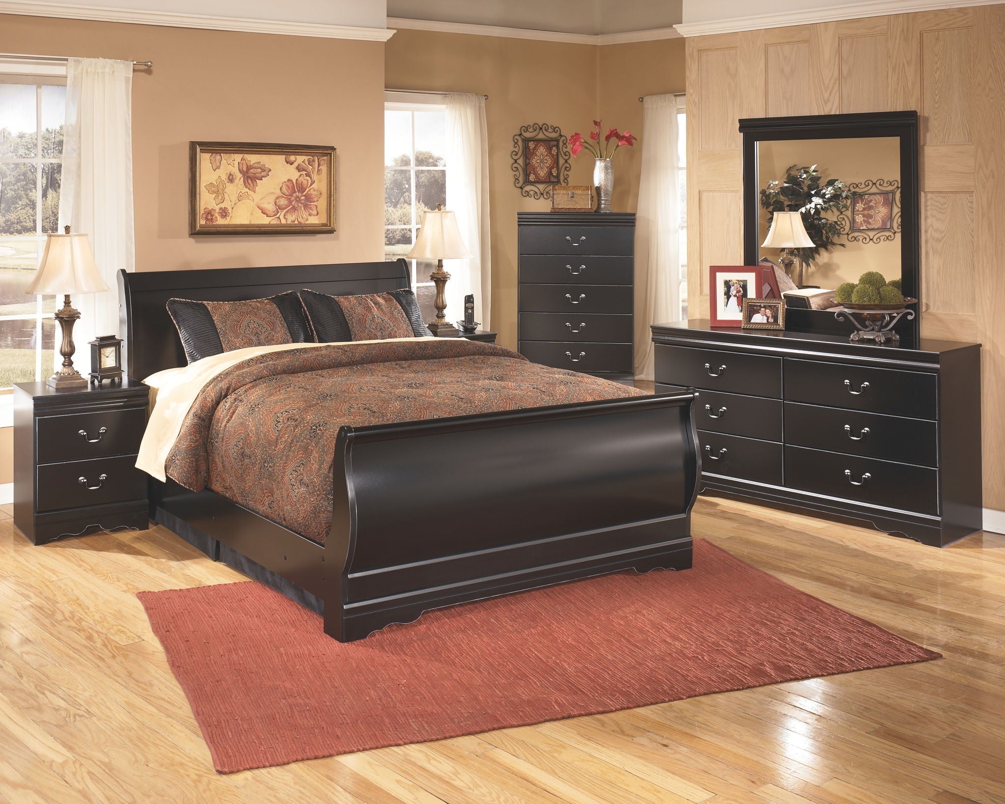Dresser, Black additional Dimensions interior (6): 0 Product Features Made of engineered wood