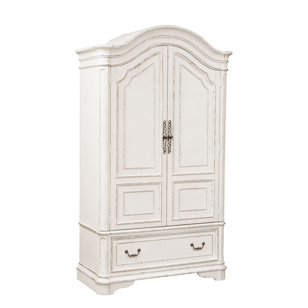 Armoire blanche Caractéristiques du produit Coulisses latérales métalliques à extension complète, tiroirs à queue d'aronde française et anglaise