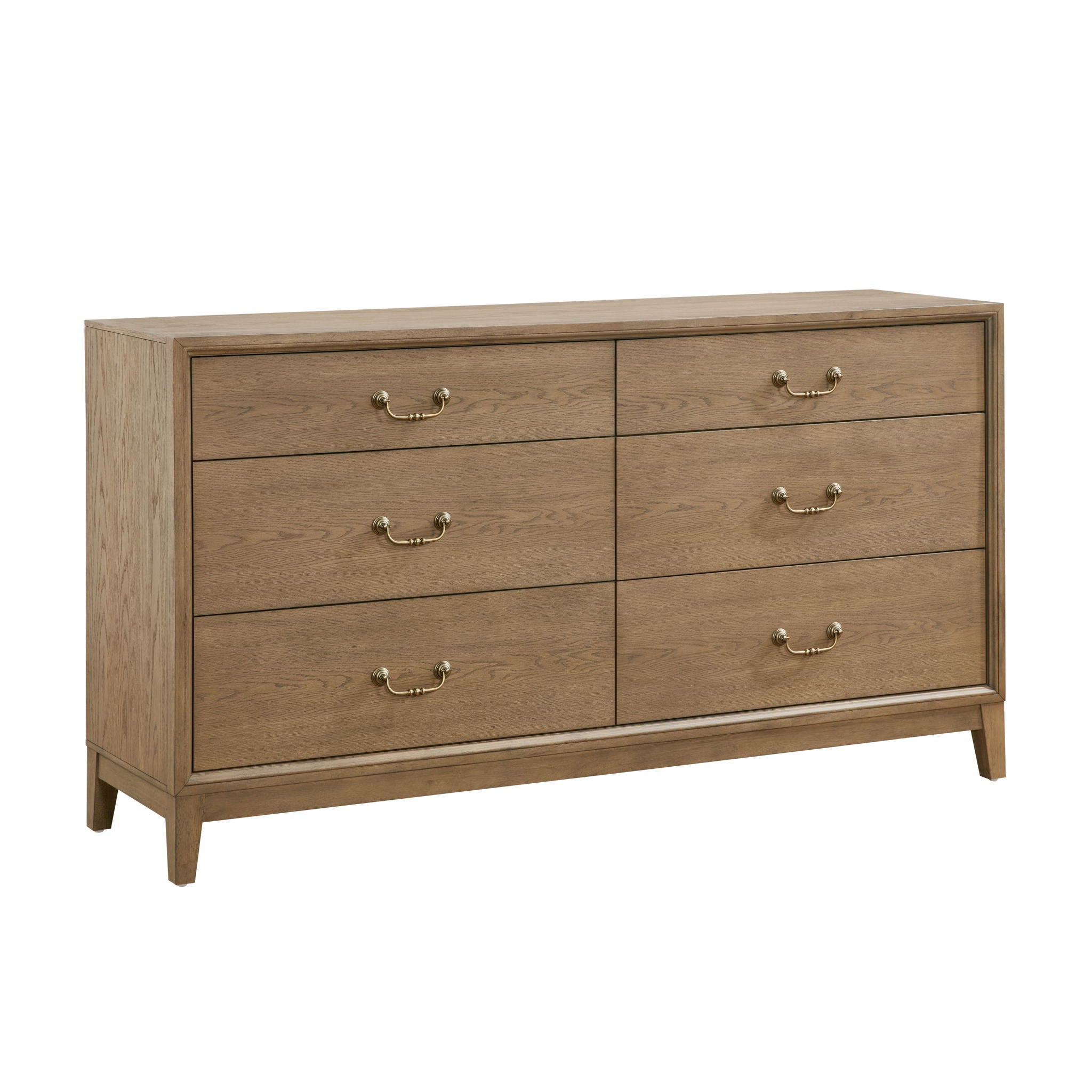 Dresser Dresser Dresser Dark Brown 67.01W x 17.99D x 37.01H Dresser Light