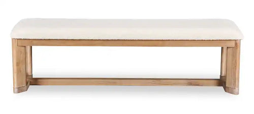 Aspen Dining Bench with Fabric Seat, 64.25W