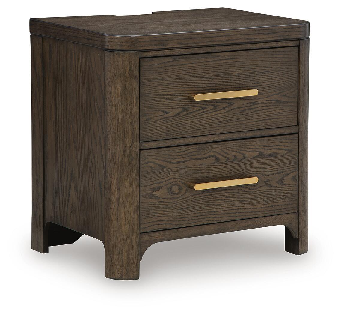 Two Nightstand S d Brown additional Dimensions Top interior (lined): 0 Bottom interior: 0 Cord length