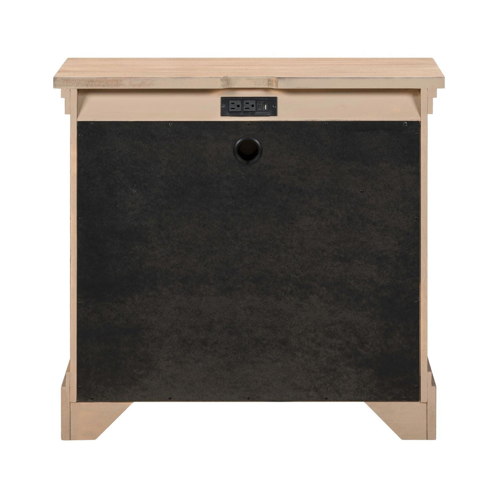 Table de chevet avec tiroirs Caractéristiques du produit Beige Bouton en laiton Glissières métalliques latérales (45 mm) Feutre de qualité supérieure