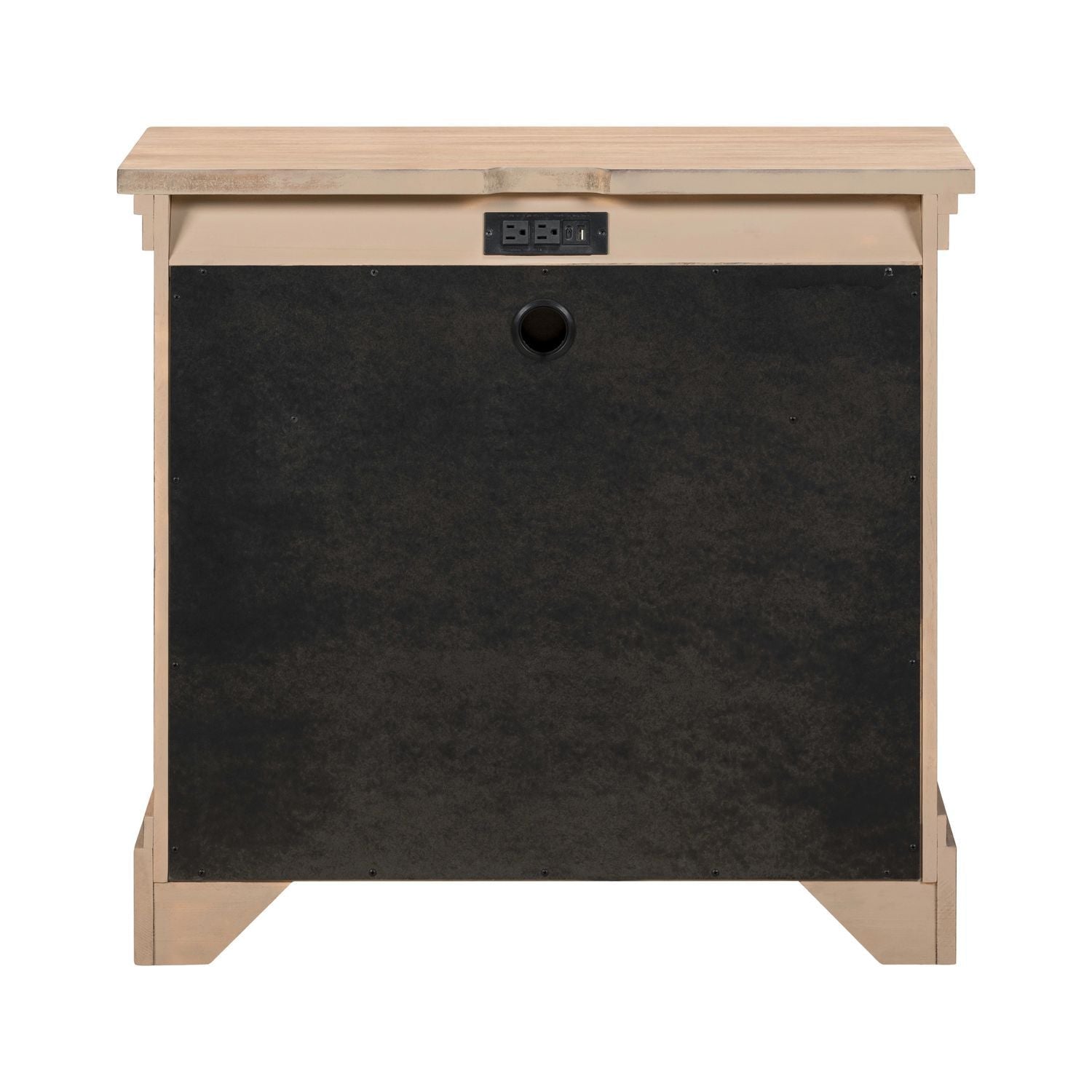 Table de chevet avec tiroirs Caractéristiques du produit Beige Bouton en laiton Glissières métalliques latérales (45 mm) Feutre de qualité supérieure