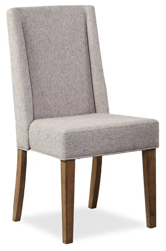 Cedar Dining Chair with Polyester Fabric, Pine Wood