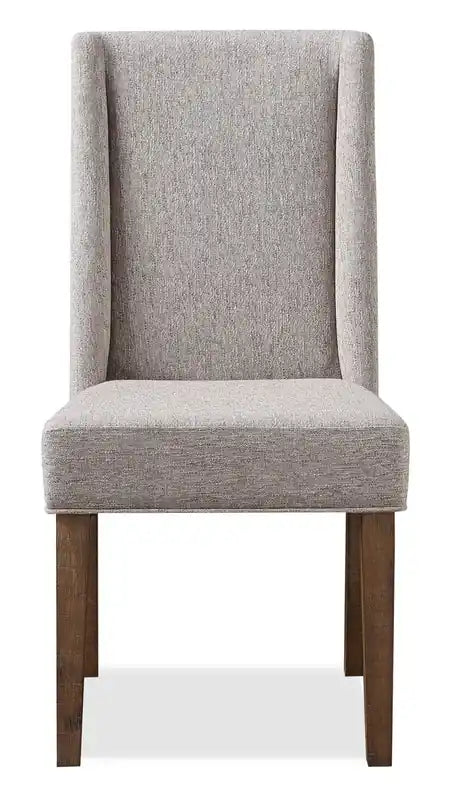 Cedar Dining Chair with Polyester Fabric, Pine Wood
