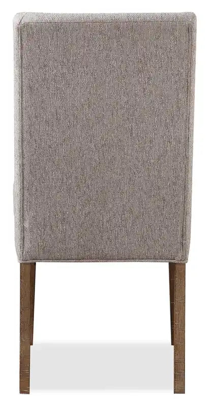 Cedar Dining Chair with Polyester Fabric, Pine Wood