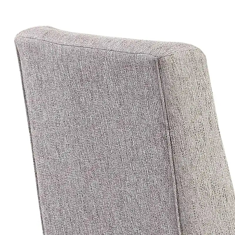 Cedar Dining Chair with Polyester Fabric, Pine Wood