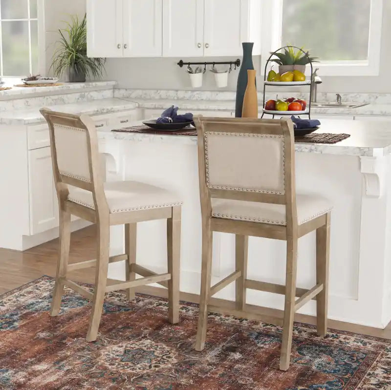 Emmy Fabric Counter-Height Stool