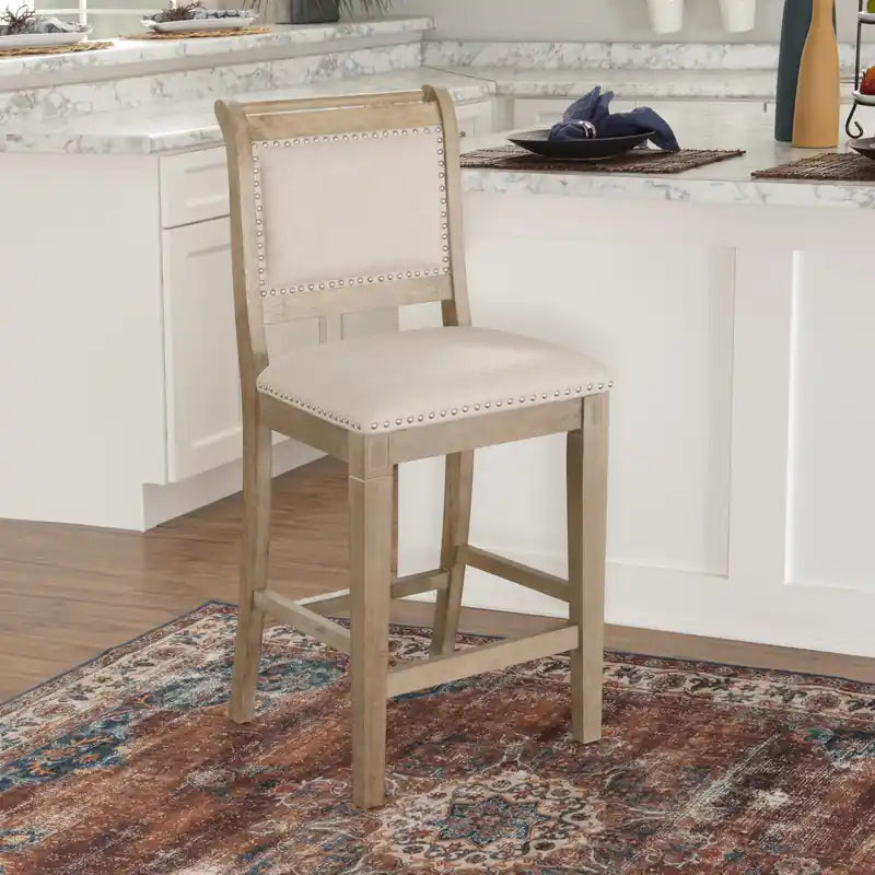 Emmy Fabric Counter-Height Stool
