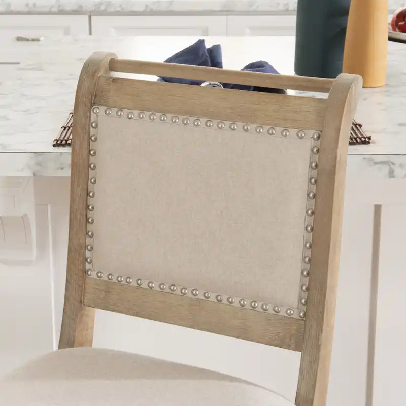 Emmy Fabric Counter-Height Stool
