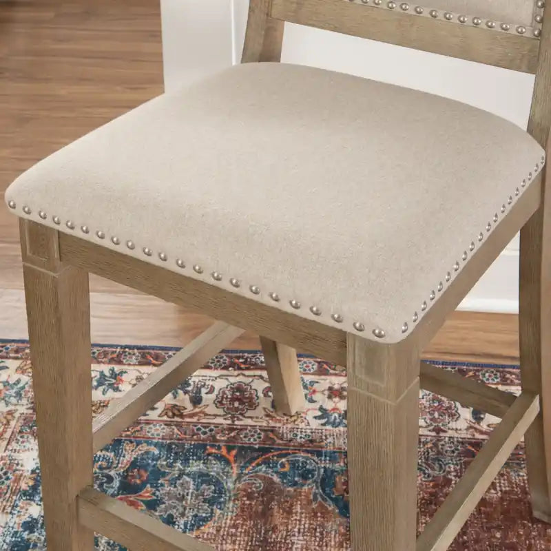 Emmy Fabric Counter-Height Stool