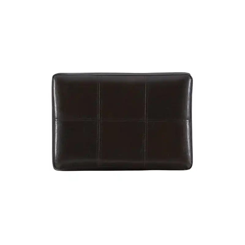 Claridge Faux Leather Backless Counter-Height Stool