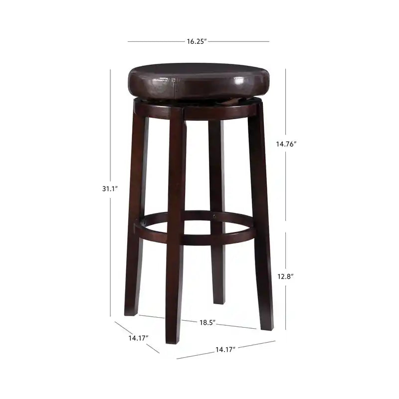 Maya Faux Leather Barstool