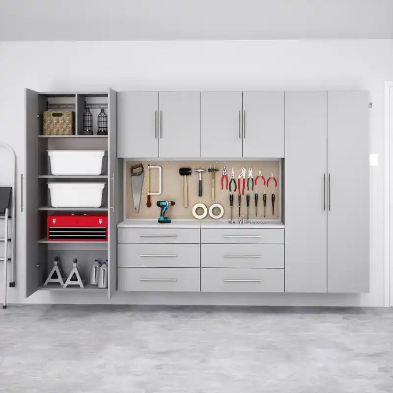 Hangups 120-inch 6-piece Garage Storage Cabinet Set I