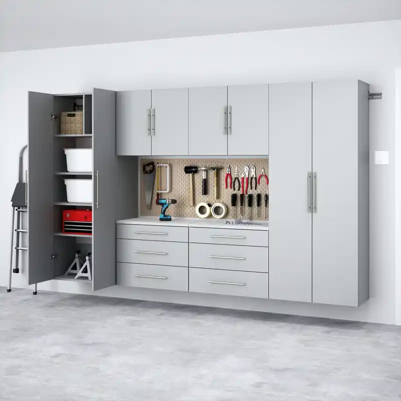 Hangups 120-inch 6-piece Garage Storage Cabinet Set I
