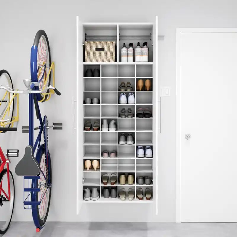 Hangups 40-shoe Cubby Storage Cabinet