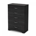 Step One 5-drawer Chest - Gray Oak