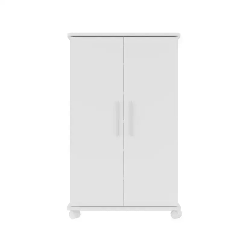 Manhattan Comfort Innovative Catalonia Mobile Shoe Closet with 6 Shelves