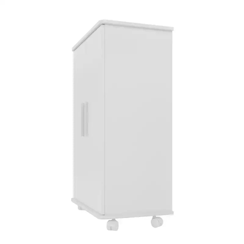 Manhattan Comfort Innovative Catalonia Mobile Shoe Closet with 6 Shelves
