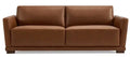 Hydeline Oslo Leather Sofa - Nutmeg