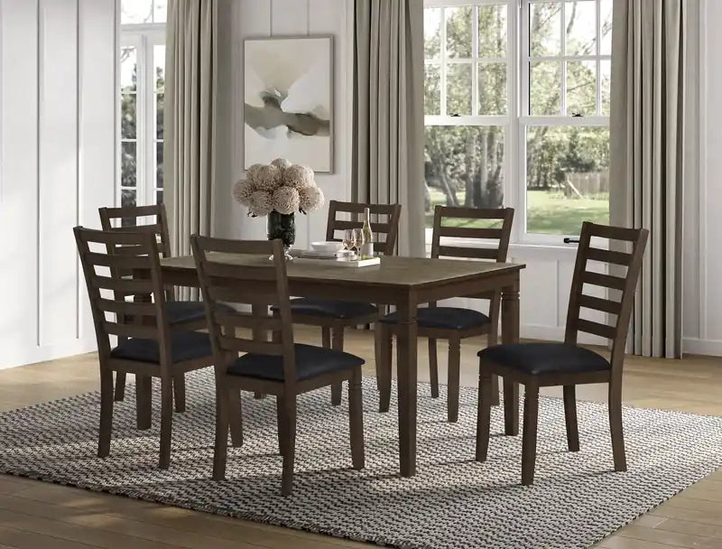 Devon Dining Chair with Vegan Leather Fabric