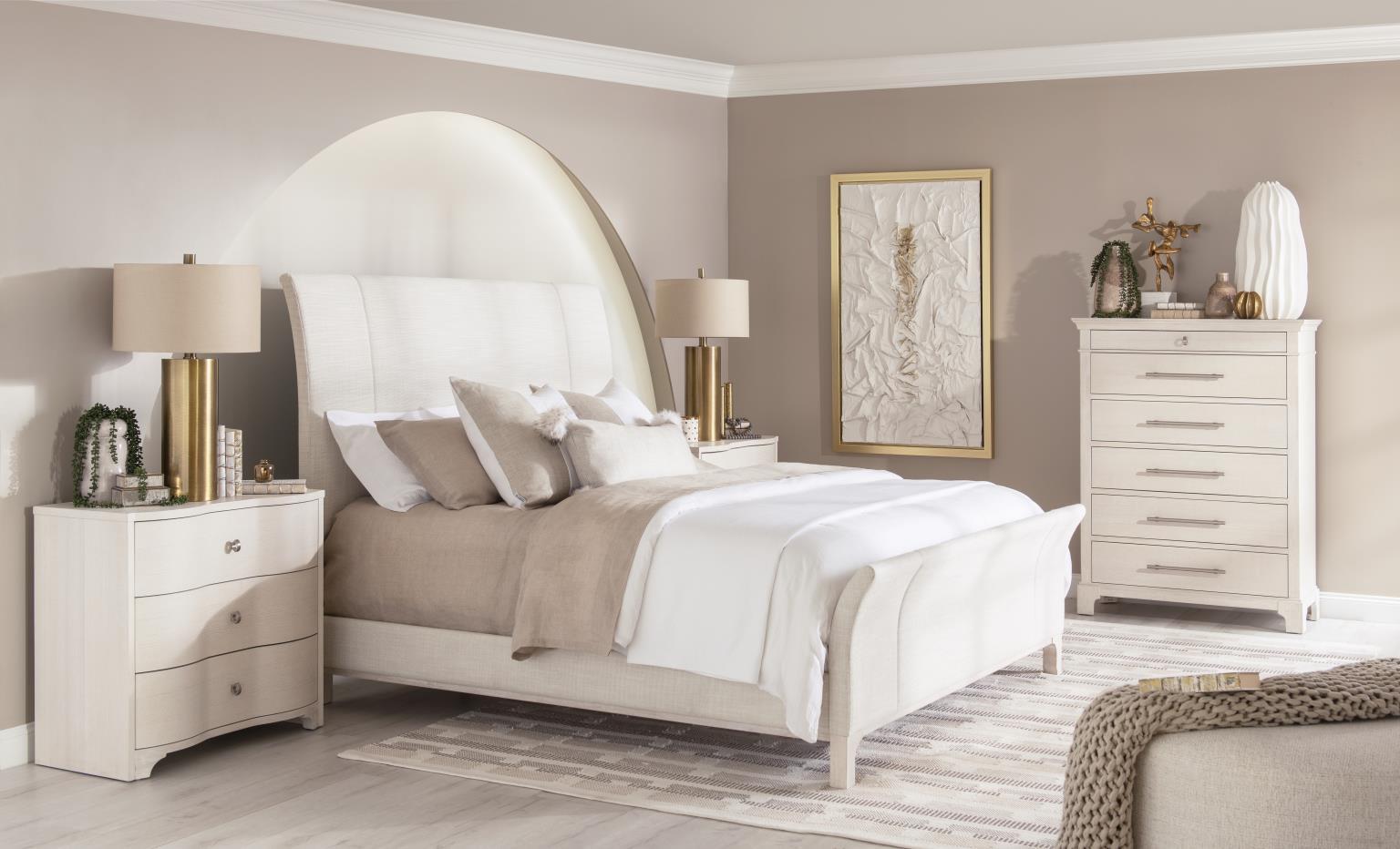 Chest crafted of Ash veneer and Select Hardwood Solids, the fresh finish delivers a