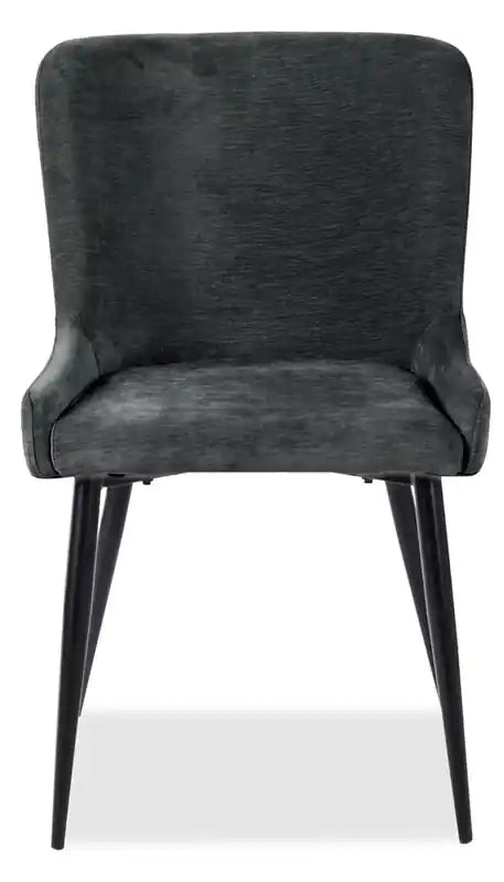 Lexi Dining Chair with Velvet-Look Fabric