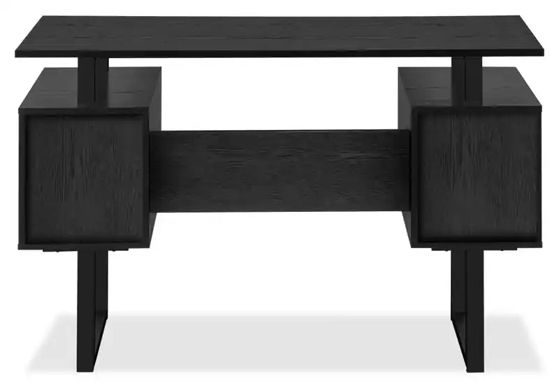 Rafa 47.75 Office Desk with 2 Storage Cabinets